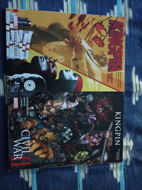 Civil War II : Kingpin and Kingpin Born Against tpb set