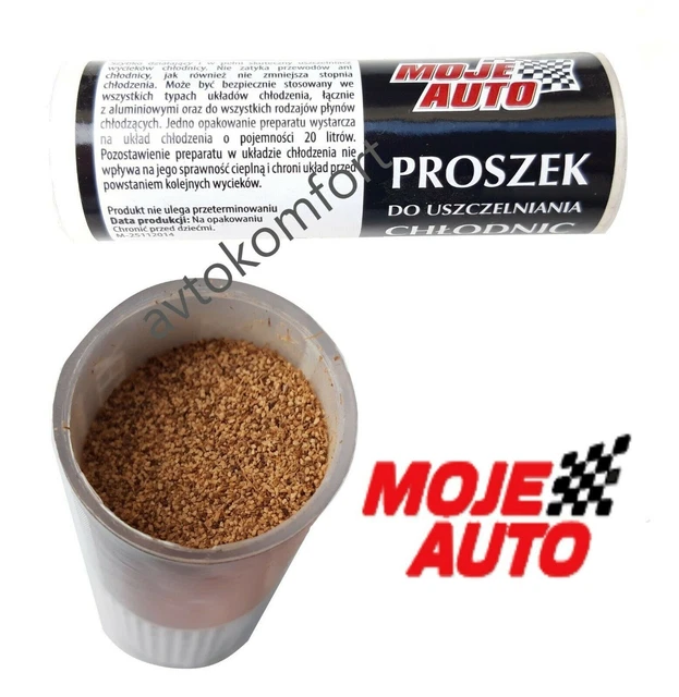 DIY Car Radiator Stop Leak Powder Emergency Repair Kit Cooling Tank 40 ml