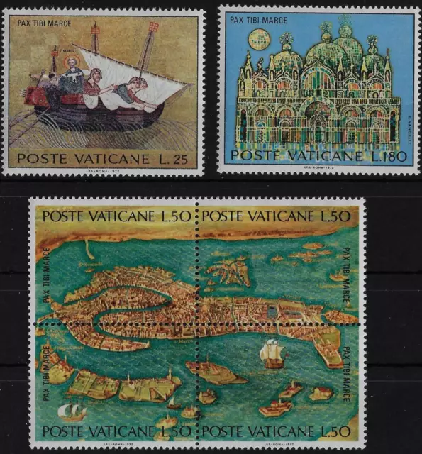 1972 Vaticano Salviamo Venezia MNH