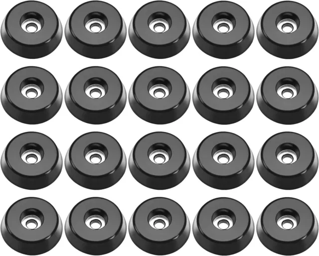 20PCS Rubber Feet round Bumper Furniture Table Printer Chopping Board Speaker Fl