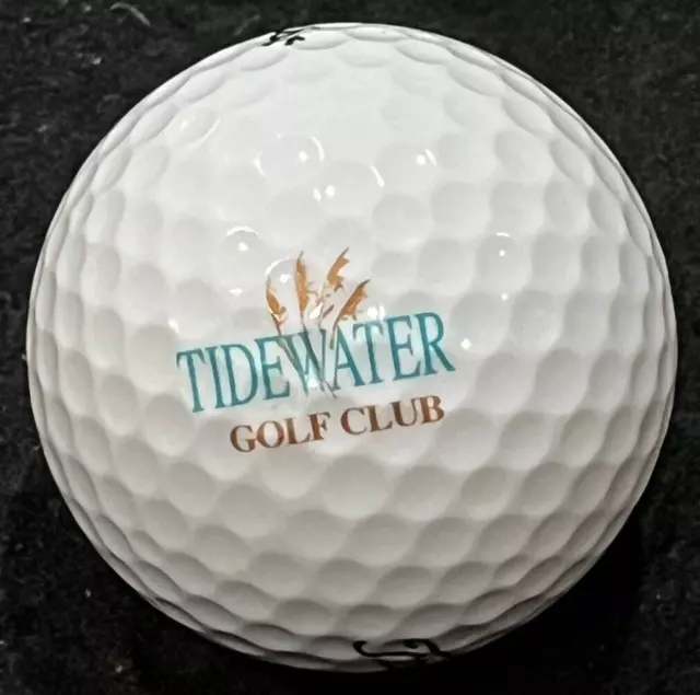 TIDEWATER GOLF CLUB Logo Golf Ball Myrtle Beach, SC Titleist $8.99 ...