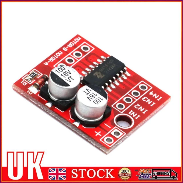 L298N DC MOTOR Driver Module DC 2V-10V 1.5A Driver Module PWM Speed £4. ...