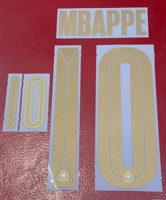 Maillot Domicile Equipe De France FFF 2022/23 Avec Flocage Mbappé 10