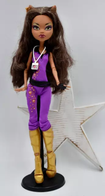 Mattel Poupée Monster High Doll Clawdeen Wolf Disco Music Festival 2013