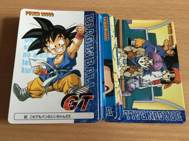CARTE DRAGON BALL Z DBZ PP Card Part 30 #Reg Set AMADA 1996 MADE IN ...