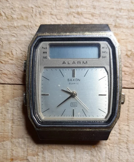 Saxon quartz watch deals