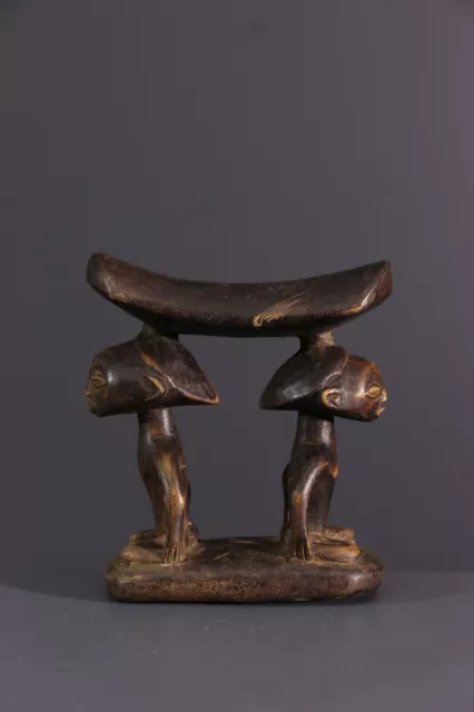 Luba Headrest African Tribal Art Africain Arte Africana Afrikanische Kunst **