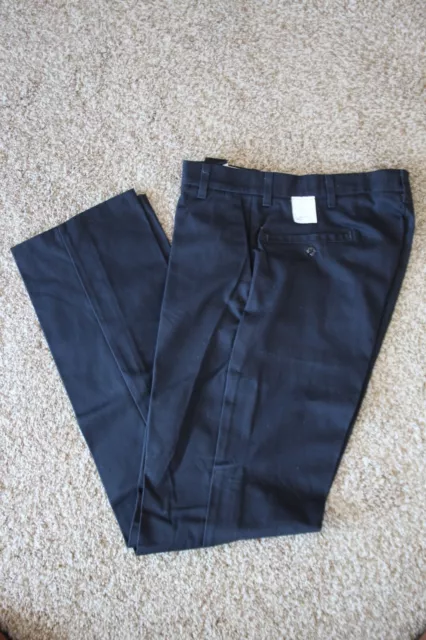 Bulwark Genuine FR Work Pants NAVY Size 33 X 36 Inseam PEW2NV3