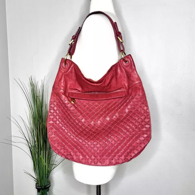 Christopher kon woven top leather bag