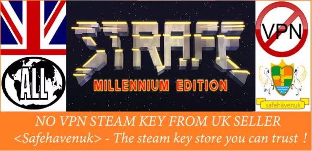 STRAFE: Millennium Edition Steam key NO VPN Region Free UK Seller