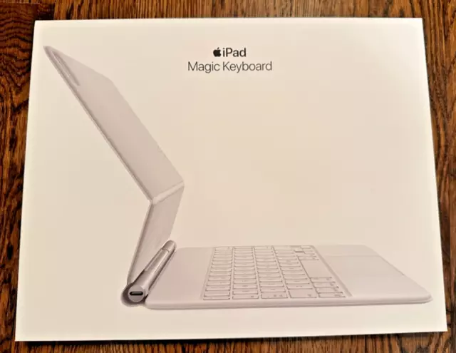 Apple MJQJ3LL/A Magic Keyboard for iPad Pro 11"/iPad Air 11" (White) Retail Box