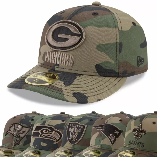 New Era 59Fifty Low Profile Cap - NFL Teams woodland camo