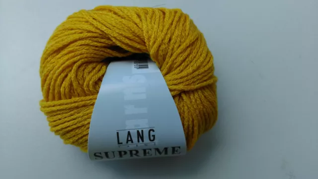 Lang Yarns Supreme 25g - Kaschmir Merino Seide Sommer Winter Stricken Häkeln 3