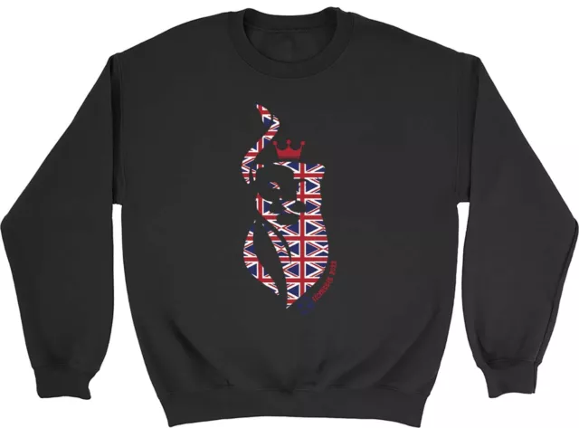 Personalised England Flag Lionesses Football Mens Womens Sweatshirt Jumper Gift