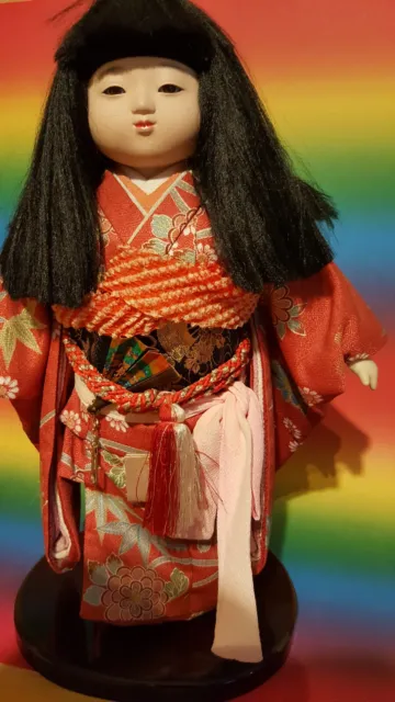 Original Japanische Hinamatsuri-Puppe ca.36cm hoch