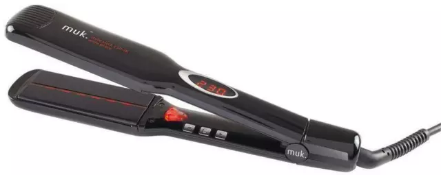 Muk STYLE STICK 230-IR 45mm WIDE PLATE Iron Straightener Genuine MUKSTYLESTICK