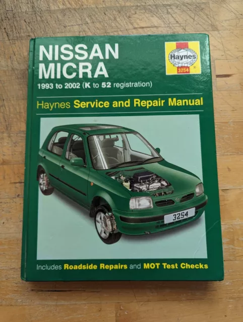 Nissan Micra K11 (1993-2002) Haynes Workshop Manual