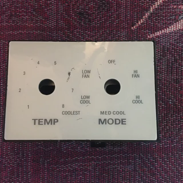 GE AC model : ASR05LCS1  control panel 121x81x28 ( Nothing Is Included)