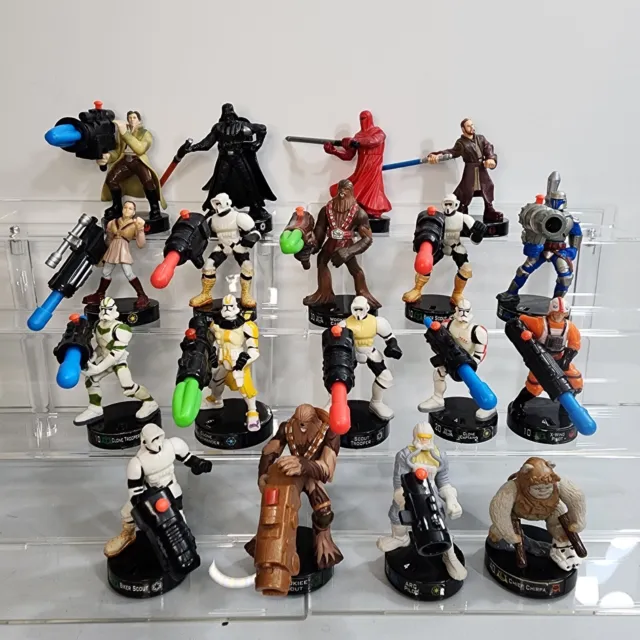 Lote de 18 piezas de juego Star Wars Heroclix