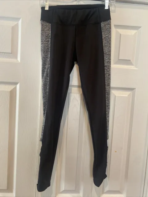Juniors Twist Connection Small Stretchy Athletic Leggings