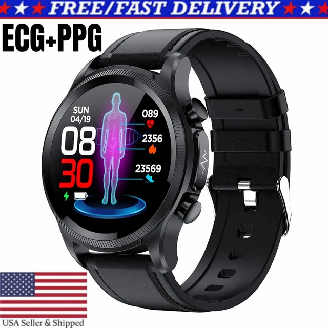 SMART WATCH ECG+PPG Heart Rate Blood Glucose Blood Pressure IP68