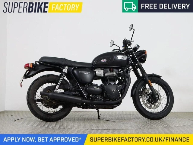 2018 68 TRIUMPH Bonneville T100 Black Buy Online 24 Hours A Day