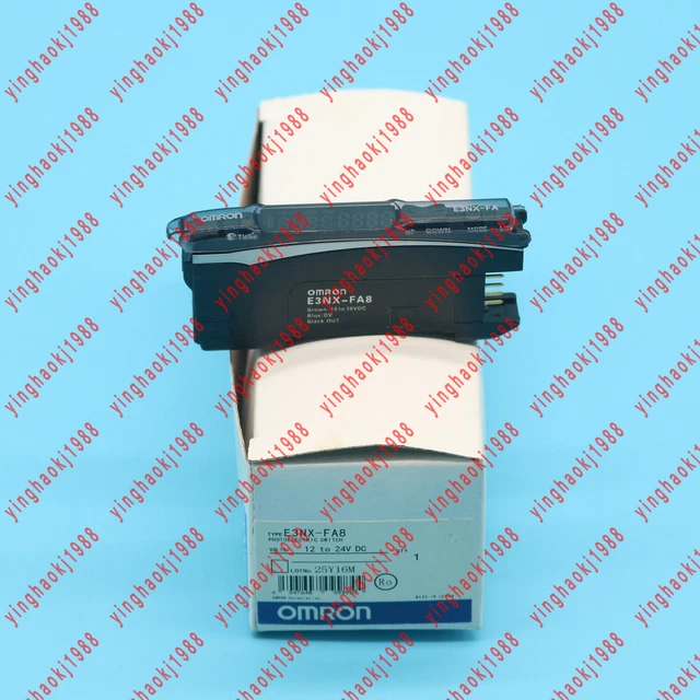 ONE New Omron Fiber Optic Amplifier E3NX-FA8 E3NX-FA8 Fast Shipping