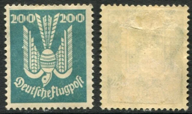 Germany Aerial 200 Pfennig 1924 Verde-Azula 25