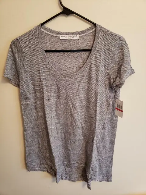 Project Social T Womens Short Sleeved Shirt Size XS