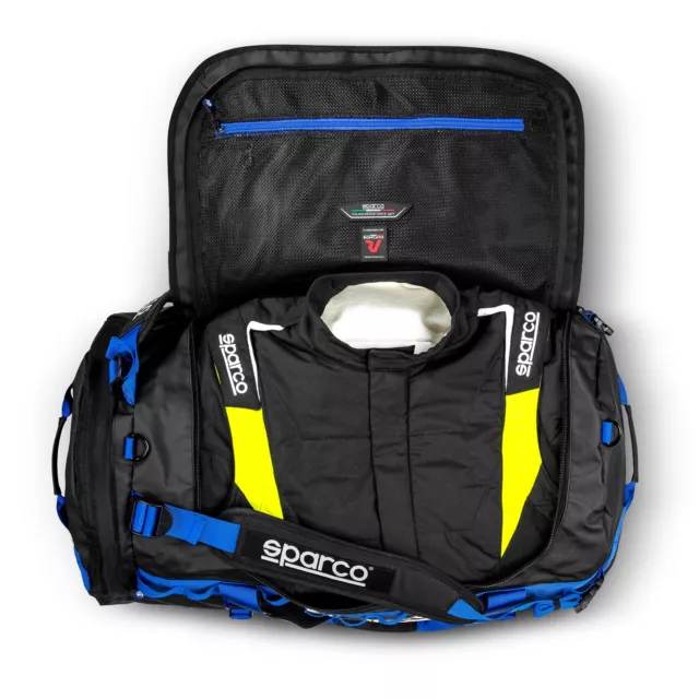 Go Kart Sparco Borsa Dakar L Duffle Borsa Gara da Corsa SPORTS