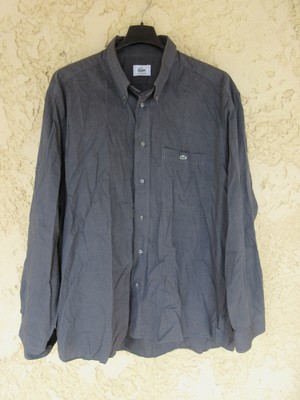 Lacoste Chemise LACOSTE Sport Devanlay gris 40 manches longues 