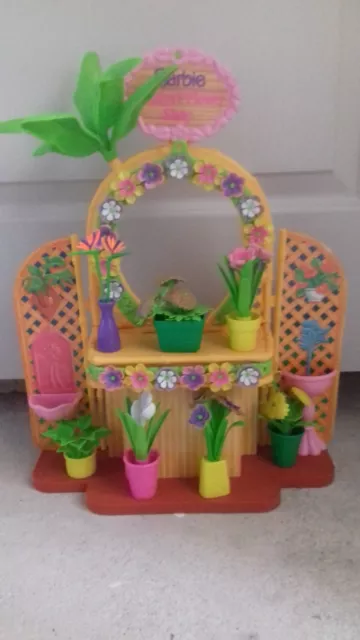 PLAYSET BARBIE HAWAII Kiosque Fleurs Flower Shop Mattel 8247 EUR