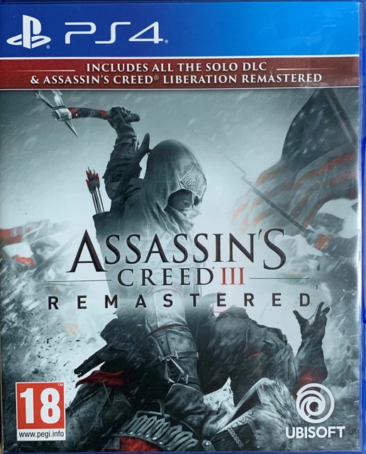 Assassins Creed 3 - Rimasterizzato - PS4 - Gioco Sony Playstation 4 - Videogiochi
