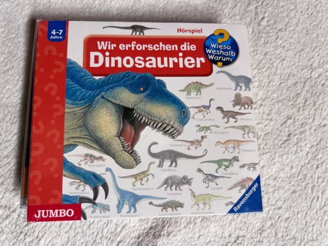 Wir Erforschen die Dinosaurier von Wieso? Weshalb? Warum?  NEU/OVP | CD g95