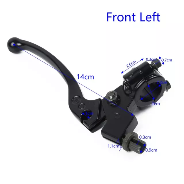 Motorrad Bremshebel Links und Rechts Griff Kupplung Für for Honda XR50 CRF50