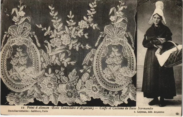 CPA Point d'ALENCON-Coiffe et Costume de Basse Normandie (29657)