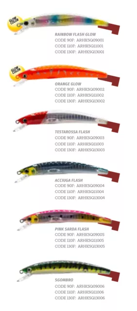 Artificiale Egi Minnow Herakles Squidder 130F 130mm 22.5g (Trolling / Spinning) 2