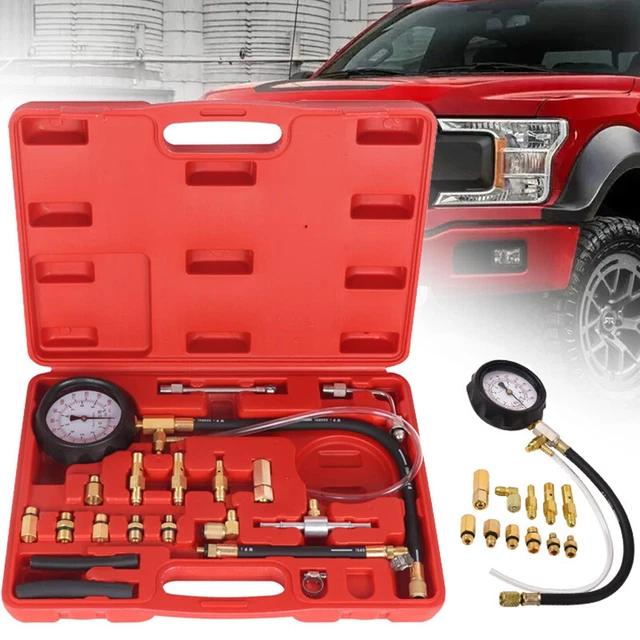 Tester pressione benzina auto, misuratore di pressione olio tester di pressione auto manometro materiale