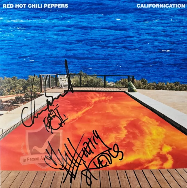 Red Hot Chili Peppers Signed Vinyl Record 