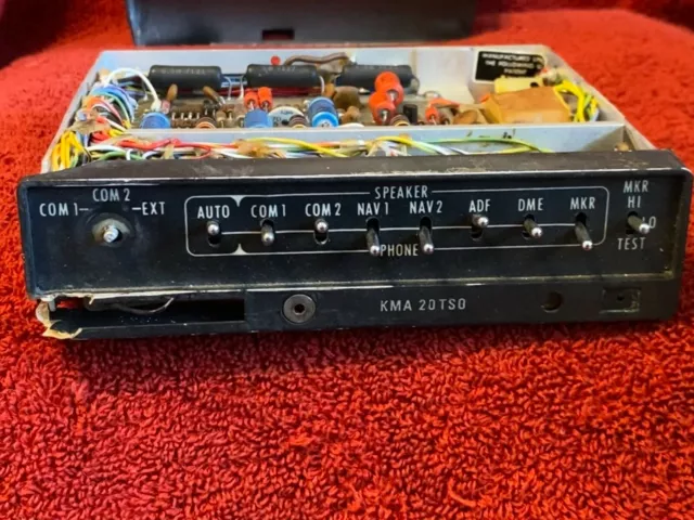 King Kma 20 Marker Beacon Receiver And Isolation Amplifier P/N 066-1024-03 Core