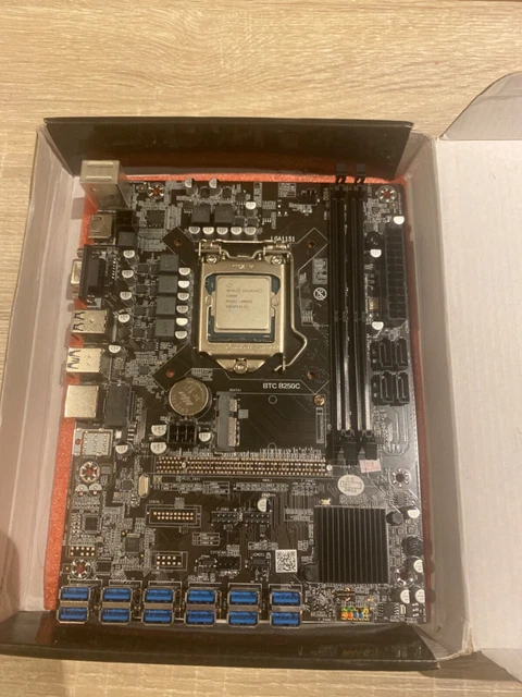 B250C BTC MOTHERBOARD LGA1151 Gen6/7 £40.00 - PicClick UK