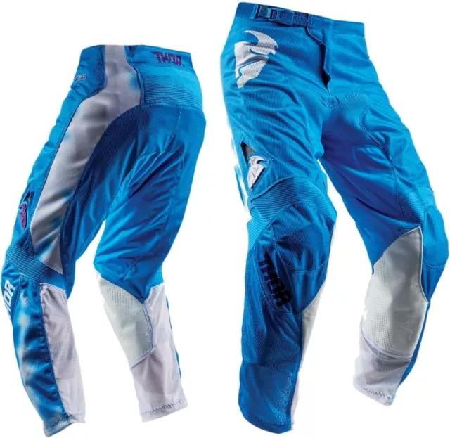 THOR PULSE AIR RADIATE BLUE PANTS MX Offroad Jersey *NEW* Motorbike MOTO