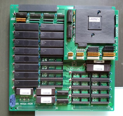 B+C BOARD ORIGINAL PCB BOARD ARCADE JAMMA CHAMPION EDITION B & C STREET FIGHTER II 