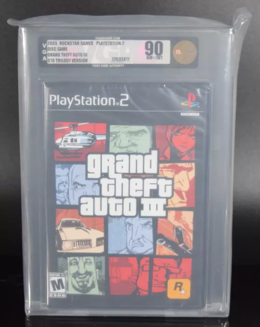 Grand Theft Auto San Andreas PS2 Sealed 95 Mint Trilogy Version Playstation