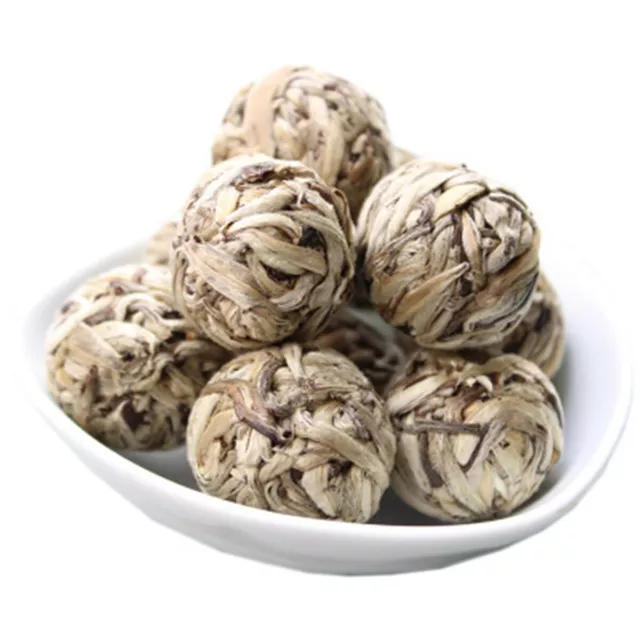 Handmade Ball Shaped White Tea Compressed Tea  Bai Hao Yin Zhen Silver Needle