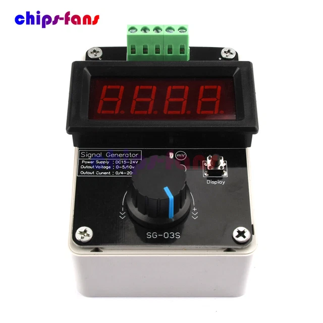 020MA/420MA SIGNAL GENERATOR Adjustable Current Voltage Analog Signal