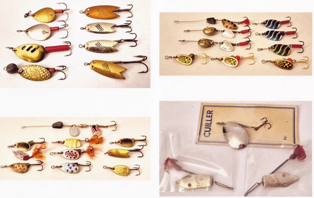Lot De 10 Anciens Moulinets De Pêche Vintage – Pour Pêche En Eau Douce – À Réviser