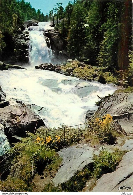 Carte Postale Ancienne – Le Pont D'Espagne, Cascade – France – CPSM 14.5x10cm
