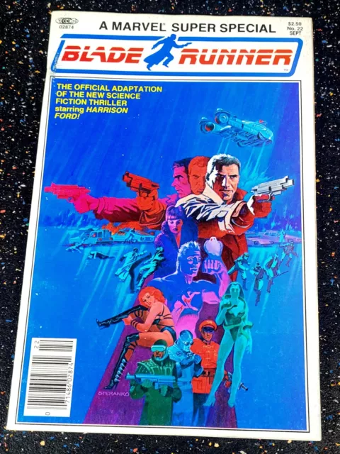 Blade Runner Marvel Comics Super Special 22 Steranko Cover 1982