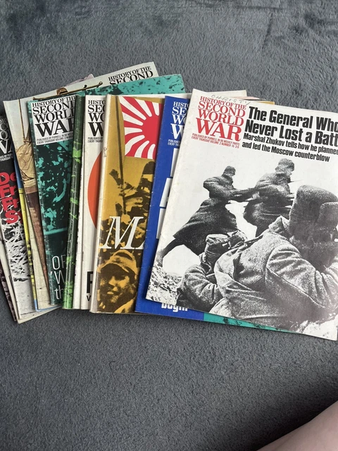 HISTORY OF THE second world war magazines volume 2 £5.99 - PicClick UK